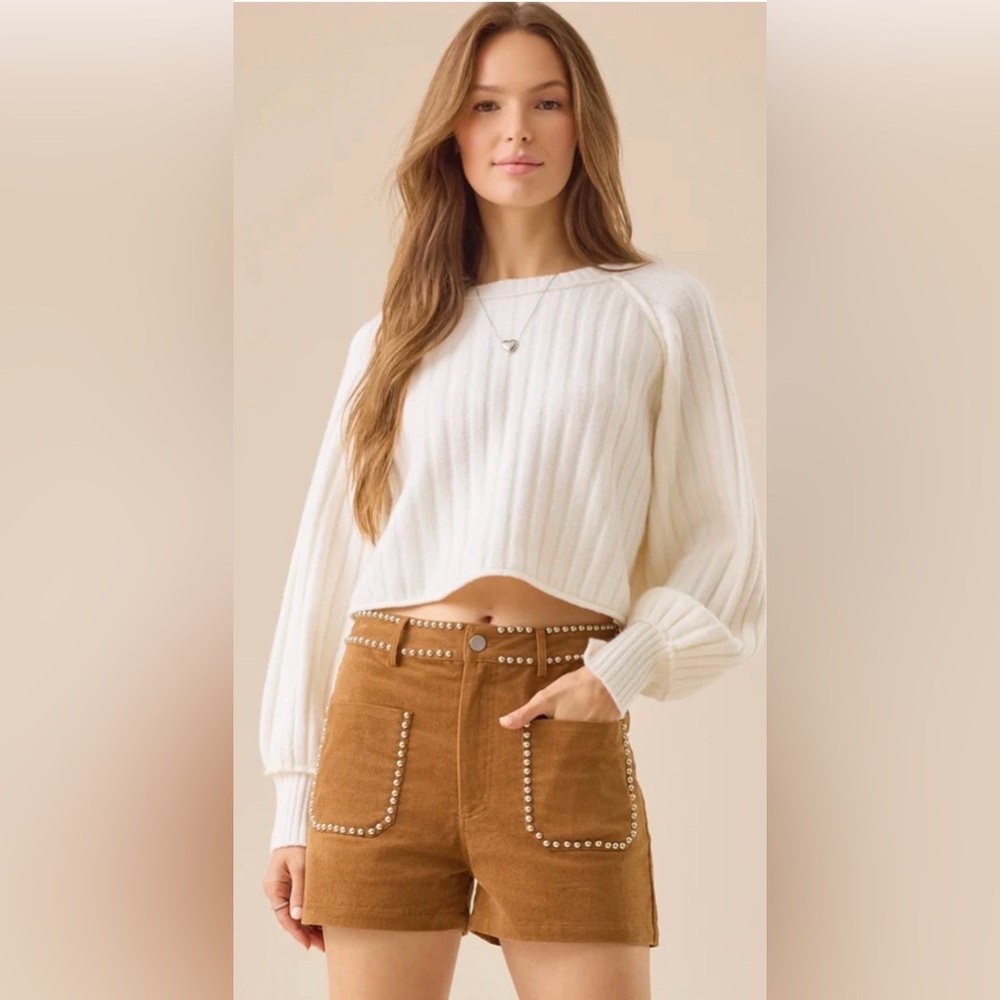 Willa Stud Sailor Pocket Short